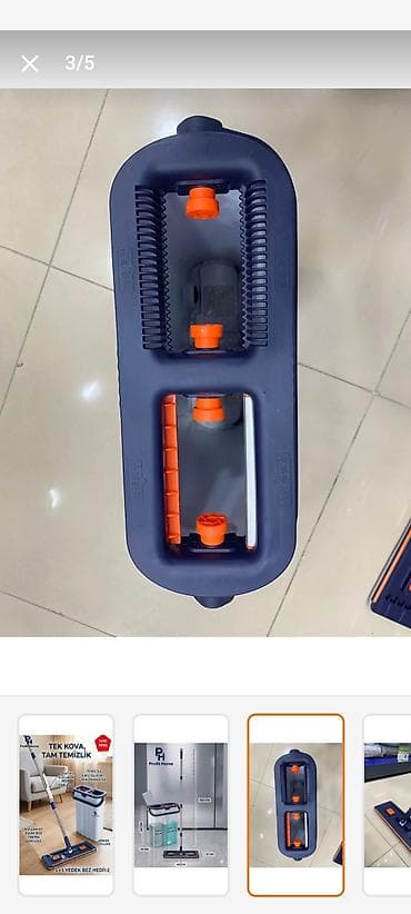 mermer tozu: Say çoxdur yeni nəsil mop və iki bölməli vedrə seti Xüsusiyyətlər: - — 4