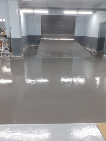 QAZ: Epoksi pol (epoxy floor) tətbiqi xidməti Təyinat: - Avtodayanacaq və — 2