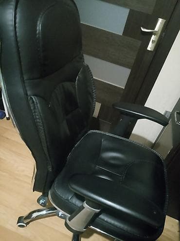 ofis stullar: Yeni, Təkərli, Qolları tənzimlənir, Süni dəri — 3