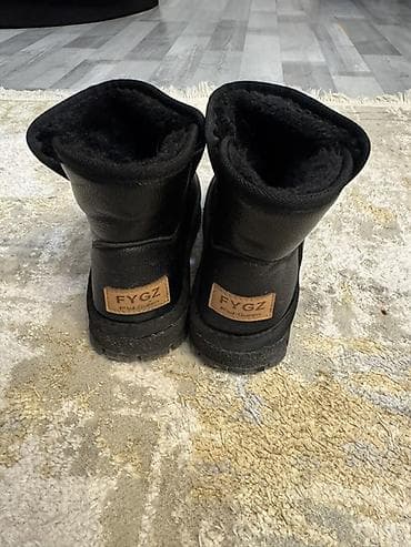ugg azerbaijan: Qışlıq uniseks botlar – FYGZ - Rəng: qara - Brend: FYGZ (arxa hissədə — 1
