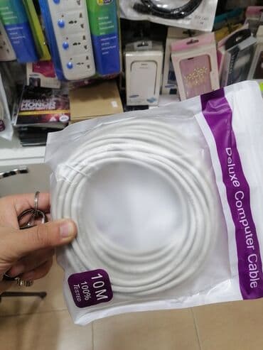 Santexnika: Wlan kabel lan kabel 10 metr yeni internet ucun 15 metr 5 metr 3 metr — 1
