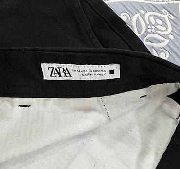 lasin şalvarlar: Yarım klassik Şalvar, Zara, 2XL, rəng - Qara — 3