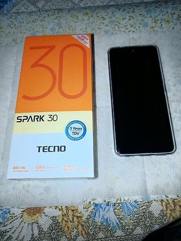 Tecno Spark 30, 256 GB, rəng - Qara