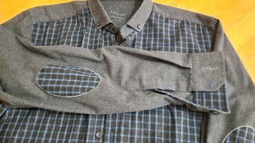 yeni il koynekleri: Э. Maselli brendi, kişi köynəyi, açılıb lakin ölçüsü uyğun olmadığı — 2