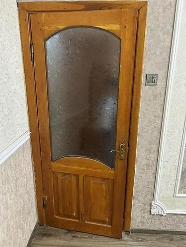 taxta dekorlar: Taxta interyer qapısı - Material: massiv ağac (şam tonlarında), laklı — 4