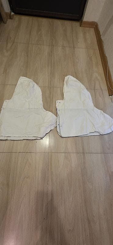 off white duks: Məhsul: Ağ rəngdə çıxarılan kapüşon (2 ədəd) Təsvir: - Universal — 3