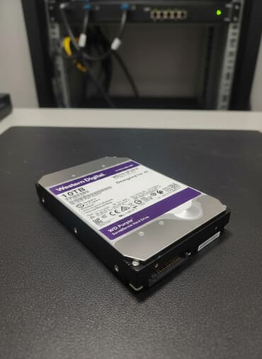 Western Digital şirkətindən 10 TB həcmində WD Purple seriyalı daxili lalafo.az -da Western Digital şirkətindən 10 TB həcmində WD Purple seriyalı daxili