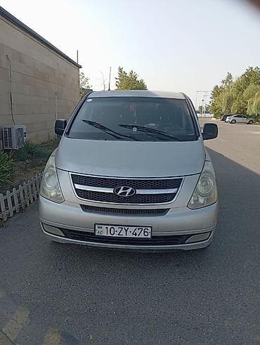 2.2 cdi mator: Hyundai H-1 (Starex) mikroavtobus - Korpus: gümüşü rəng, ön və arxa — 3