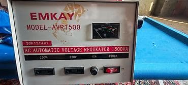EMKAY AC Automatic Voltage Regulator – Model AVR1500 - Güc: 1500 VA -
