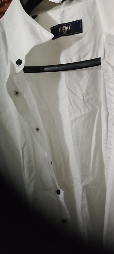 köyney: Köynək, Kiğılı, rəng - Ağ — 3