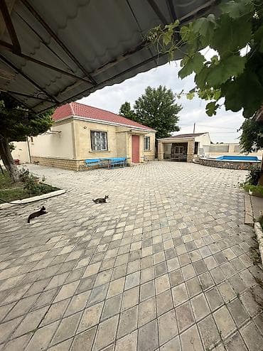 sibrizde evler: 110 kv. m, 3 otaqlı, Hovuzlu, Kombi, Qaz, İşıq — 5