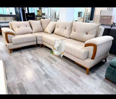 диваны в баку: Угловой диван, Новый, Раскладной, С подъемным механизмом, Ткань, Бесплатная доставка в черте города — 1