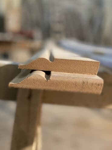 Рейки, доски: Mdf plintuslar sex istehsali — 10