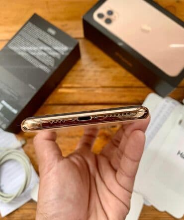 telefon lalafo: IPhone 11 Pro Max, 256 GB, Qızılı, Zəmanət, Kredit, Barmaq izi — 5