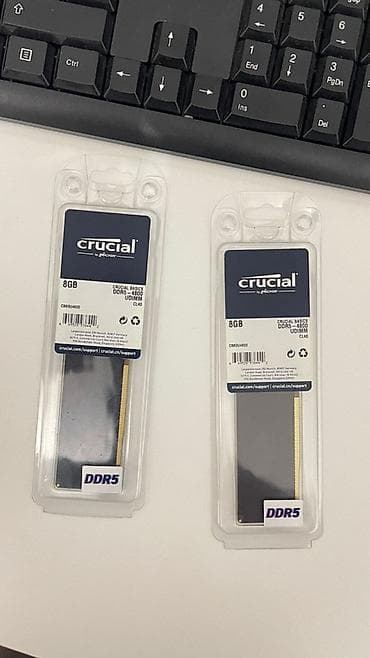 Operativ yaddaş (RAM): Operativ yaddaş (RAM) Crucial, 16 GB, > 4000 Mhz, DDR5, PC üçün — 2