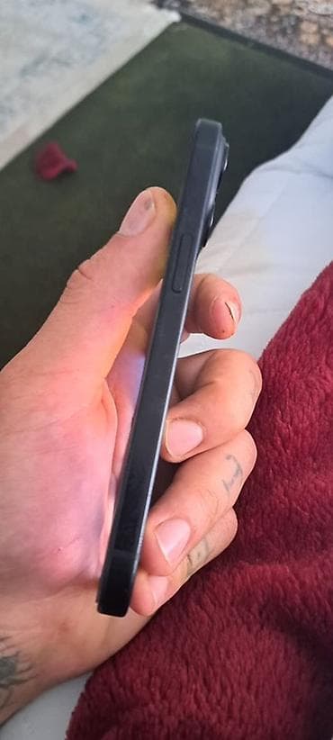 IPhone 15, 128 GB, Black Titanium, Zəmanət, Barmaq izi, Face ID — 5