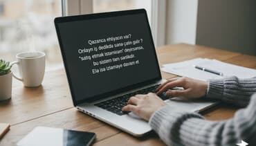 Onlayn gəlir sistemi – satış etmədən qazanmaq üçün - Satış etməyi