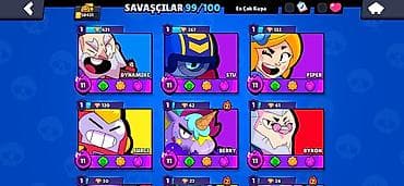 parik satilir: Brawl Stars hesabı – yüksək trofeyli və geniş kolleksiya Vhathsappa — 3