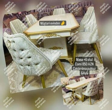 cay evi ucun divan islenmis: Dördbucaq masa, Qonaq otağı üçün, Zəmanətli — 1