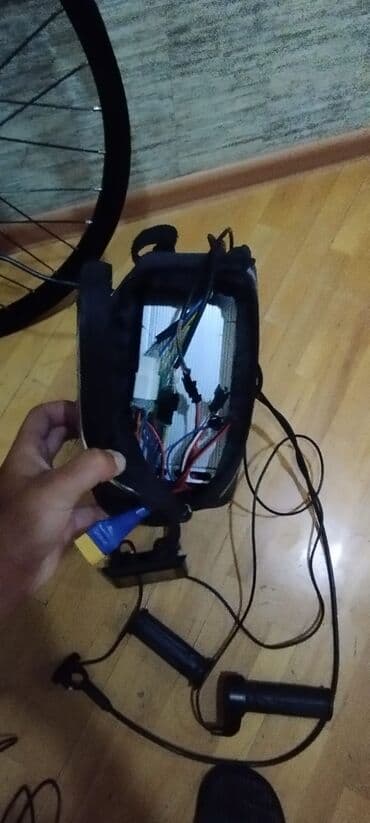 Elektrik velosiped dəsti, təkər, motor, idarəetmə bloku, ekran və qaz — 3