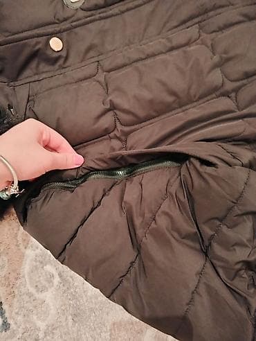 sport geyim: Palto, rəng - Qara — 4