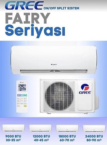 samavar satışı: Kondisionerlər – Butun Markalar Bizde NAUX, LG və GREE Midea Haier — 4
