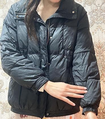 Qadınlar üçün qara rəngli qış gödəkçəsi Ünvan:Mingəçevir - Model — 3