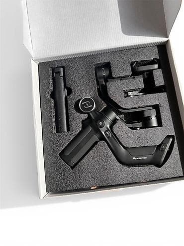 sony hd kamera: FeiyuTech Scorp Mini P Gimbal– 3 Axis Stabilizator, Telefon üçün — 6