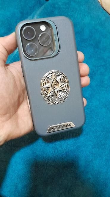 telefon kilifi: IPhone 15 Pro, 128 GB, Black Titanium, Zəmanət, Barmaq izi, Simsiz şarj — 2