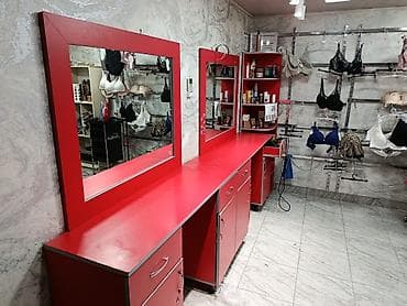 paltar rəfi: Gözəllik/saç salonu mebelləri və avadanlıqları dəsti - Vizaj və saç — 8