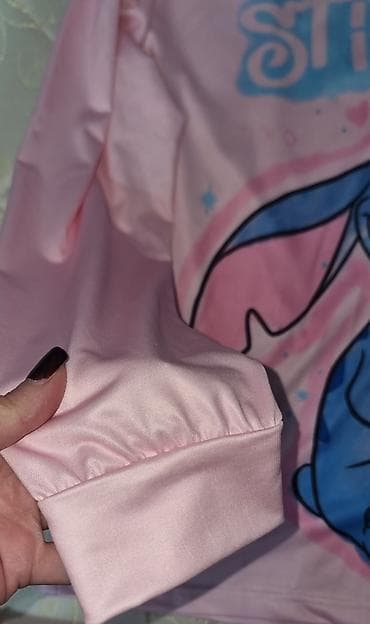 ucuz gumus: TƏZƏDİR . Razmer 12-13, Stitch temalı iki hissəli pijama dəsti - Üst — 4