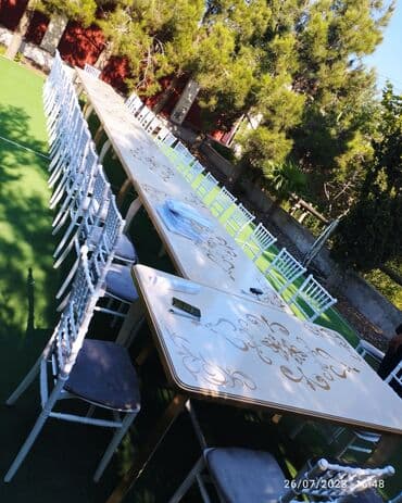 Обучение, курсы: Baki daxili ve Rayonlara icare stol stul Qab Qacaq Toylar Təşkili — 9