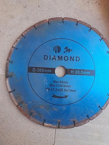 Kəsici disklər: Diamond segmentli kəsici disk salam yenidir sadece su deyib deye biraz — 1