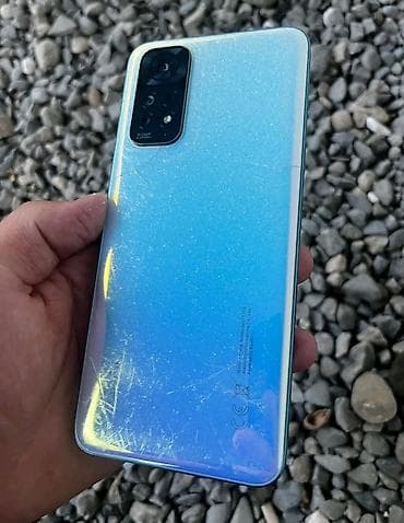 baku electronics ütü: Redmi Note 11, 64 GB, rəng - Mavi, Qırıq — 3