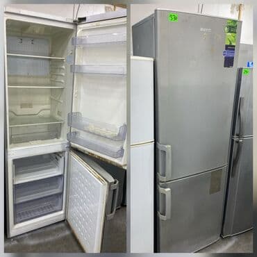 İşlənmiş 2 qapılı Beko Soyuducu Satılır, rəng - Boz