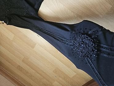 kurtka kisi ucun: Xaricden alinib ela keyfiyyetde S M ölçu Qara uzun — 3