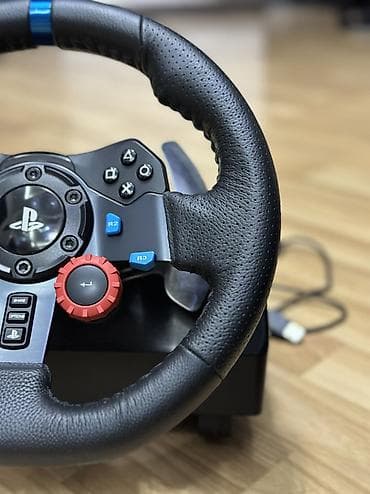 Logitech G29 1 ay istifadə olunub qutda qalıb neçə aydı, işlək — 8