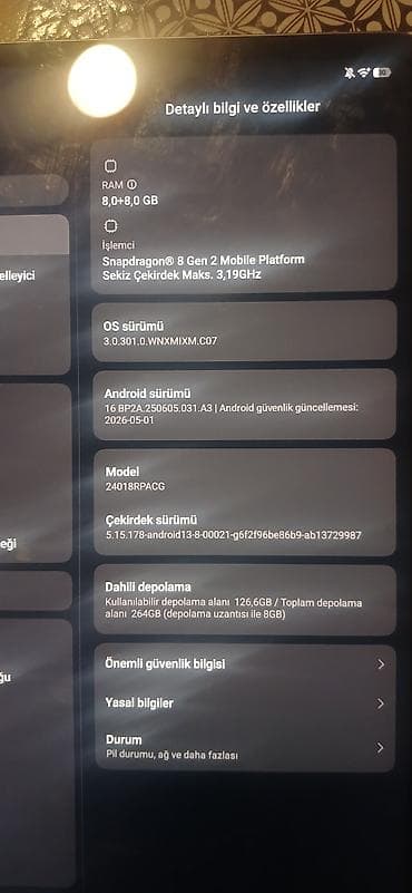 Xiaomi Pad 6S Pro, 12,4", 256 GB — 4