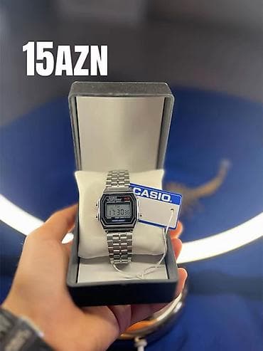 appella saat: Yeni, Qol saatı, Casio, rəng - Gümüşü — 3