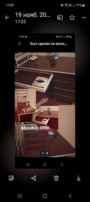 Manikür üçün masa lalafo.az -da Manikür üçün masa