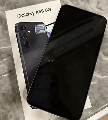 galaxy not 10: Samsung Galaxy A55, Barmaq izi — 1