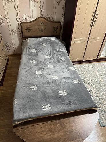 2 mertebe kravatlar: Təknəfərlik çarpayı, Bazalı, Matras ilə, Siyirməsiz — 2