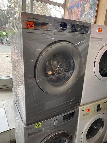 Hoffmann paltaryuyan maşın – gümüş rəng - Ön yükləməli, iri baraban -