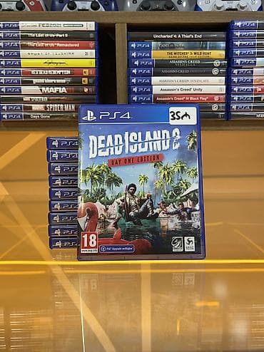Dead Island 2-PS4 diski Oyun diski tam işlək vəziyyətdədir, heç bir