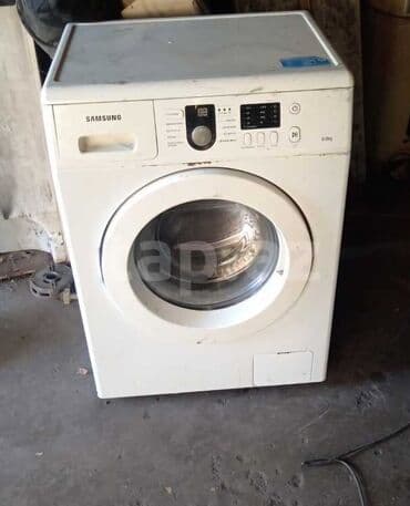 телефон fly b600: Стиральная машина Samsung, 6 кг, Б/у, Автомат, Есть сушка — 4