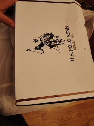 nike ayakkabı: U.S. Polo Assn. kişi idman ayaqqabısı - Rəng: qara, ağ altlıqla - — 3