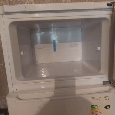 kreditle soyducu: Б/у 2 двери Beko Холодильник Продажа, цвет - Белый — 4