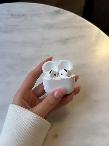 bluetooth qulaq: İşlənmiş Simsiz (Bluetooth) Qulaqcıqlar, Apple, rəng - Ağ — 1