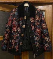 yun jaket modelleri: Qadın üçün şıq jaketlər dəsti - Model 1: MK Merry K markalı, qara-ağ — 14