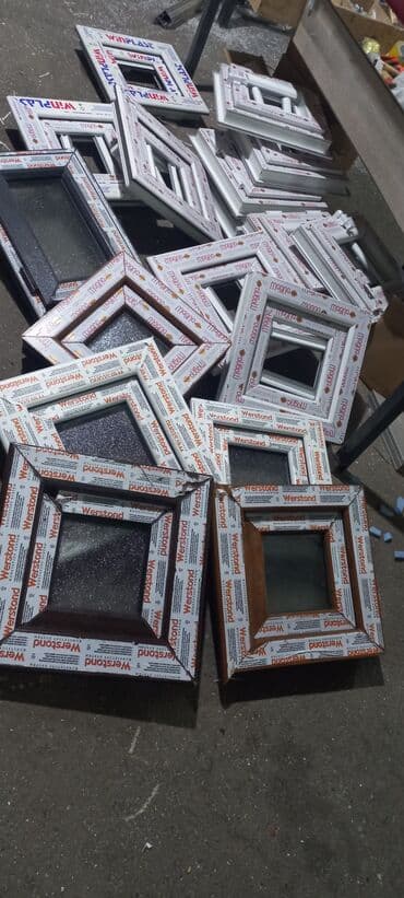 Plastik pəncərələr: Fortuçka 40x40=25 man 40x50=30 man 40x60=35 man 50x50=35 man 60x60=45